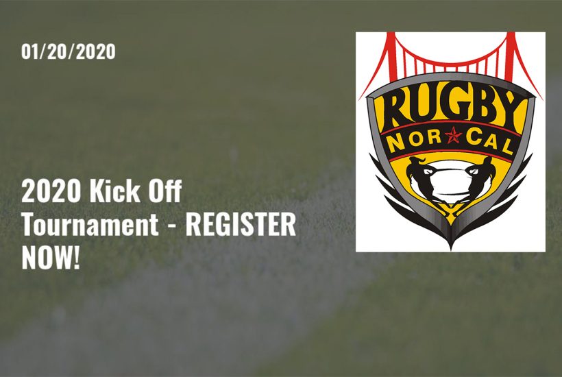 2020 Kick Off Tournament – REGISTER NOW!