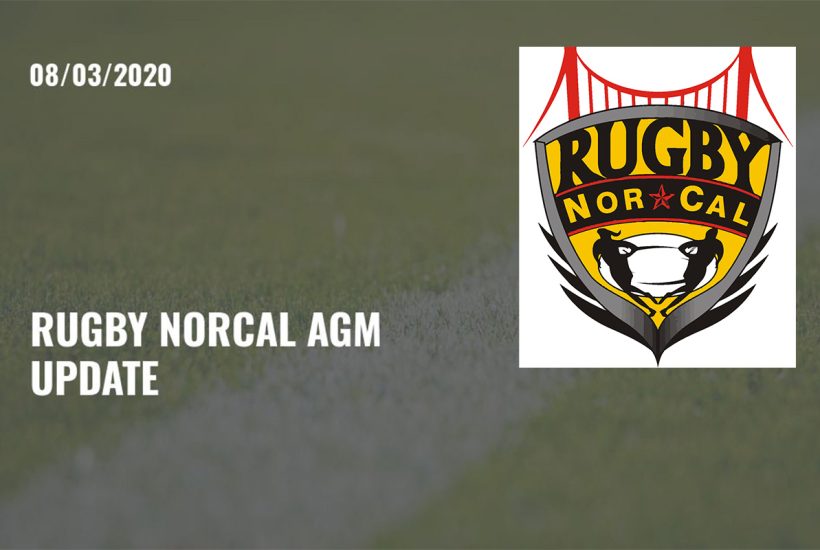 RUGBY NORCAL AGM UPDATE